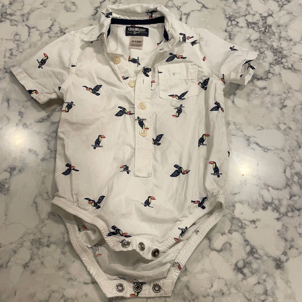 OshKosh Button-Up Bodysuit